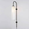 Modern Glass Plug In Wall Lamp