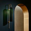 Modern Glass Plug In Wall Lamp