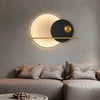 Modern Linear Double Circle Wall Light