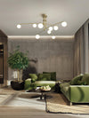 Modern Long Arm Chandelier