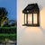 Tungsten Bulb Solar Wall Lanterns Dusk To Dawn Motion Senor Lighting