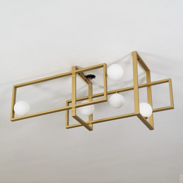 Mondrian Glass Ceiling light