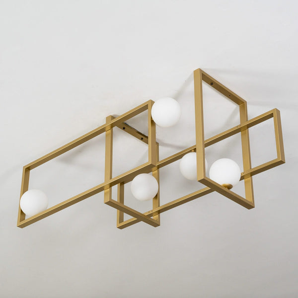 Mondrian Glass Ceiling light