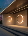 Moon Outdoor Wall Lamp