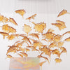 Multicolor Crystal Maple Leaf Chandelier
