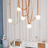 Multiple Belt Art Pendant Light