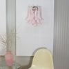 Vintage Murano Pink Wall Lights