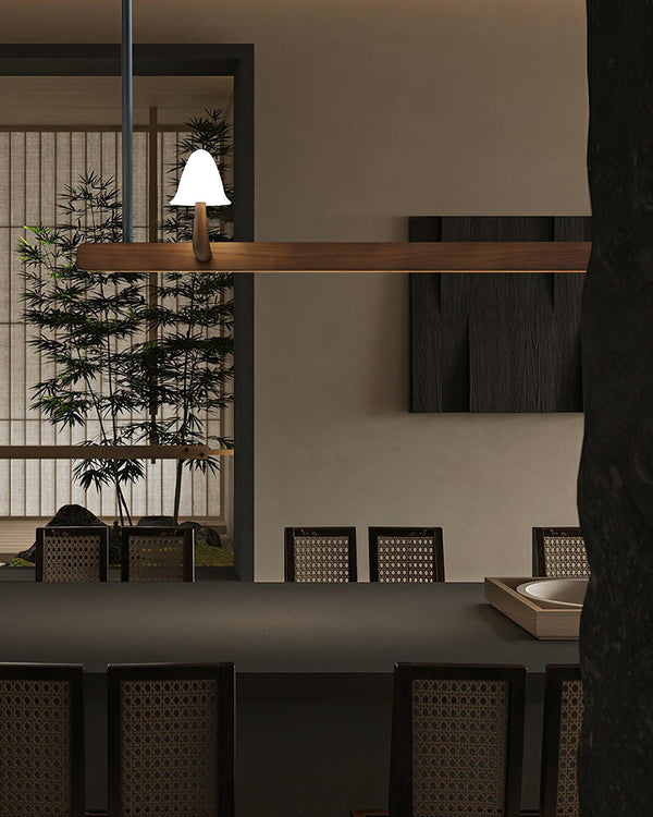 mushroom-beam-chandelier