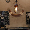 Nautical Industrial Style Wooden Chandelier