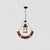 Nautical Industrial Style Wooden Chandelier