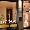 Bamboo Glass Floor Lamp
