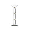 Bamboo Glass Floor Lamp