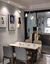 Modern Bird-Inspired Pendant Light, Adjustable LED Chandelier for Dining Room and Living Room