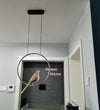 Modern Bird-Inspired Pendant Light, Adjustable LED Chandelier for Dining Room and Living Room
