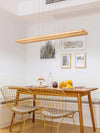 Nordic Cracked Wood Pendant Light