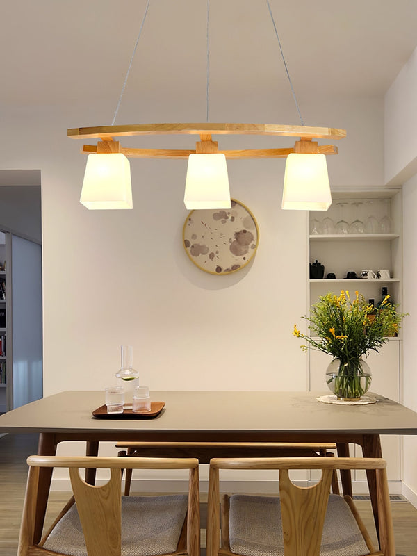 Nordic Ladder Three Head Pendant Light