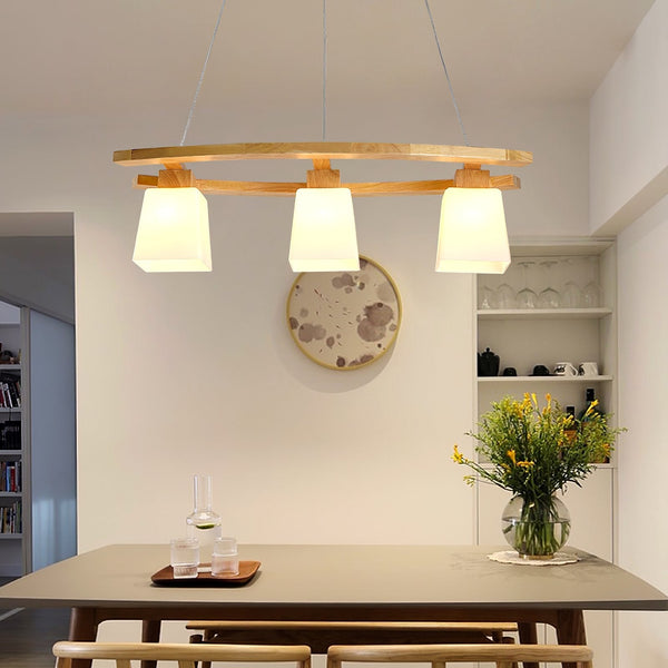 Nordic Ladder Three Head Pendant Light