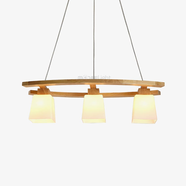 Nordic Ladder Three Head Pendant Light