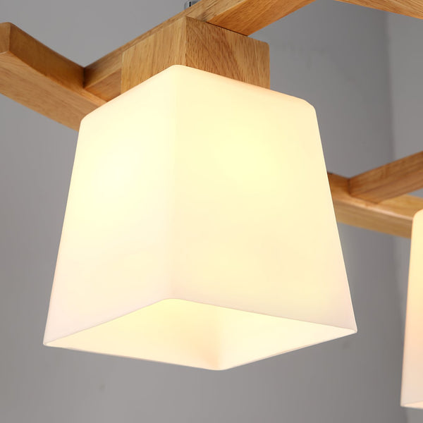 Nordic Ladder Three Head Pendant Light
