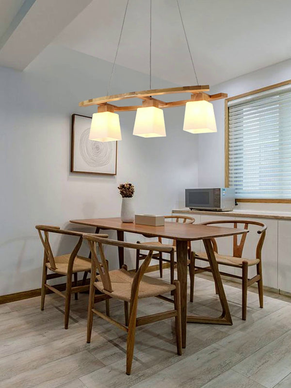 Nordic Ladder Three Head Pendant Light