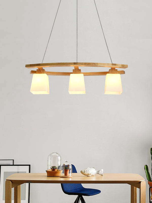 Nordic Ladder Three Head Pendant Light