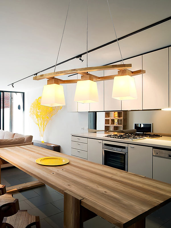 Nordic Ladder Three Head Pendant Light