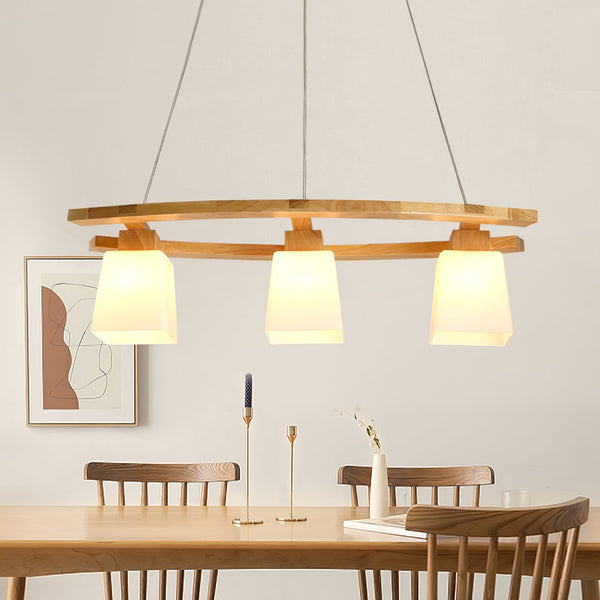 Nordic Ladder Three Head Pendant Light