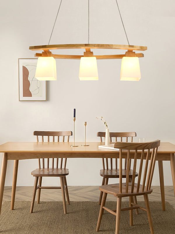 Nordic Ladder Three Head Pendant Light