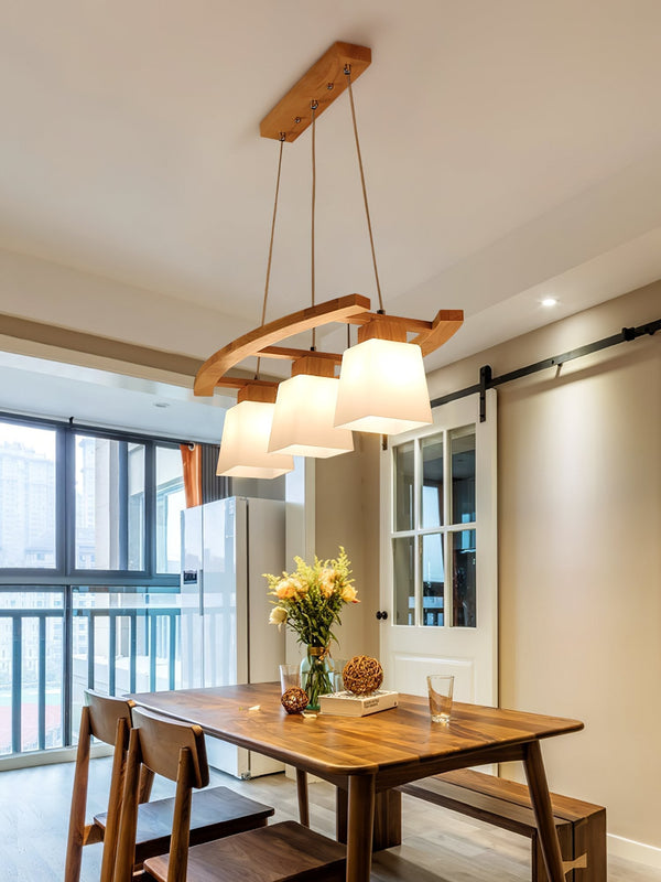 Nordic Ladder Three Head Pendant Light