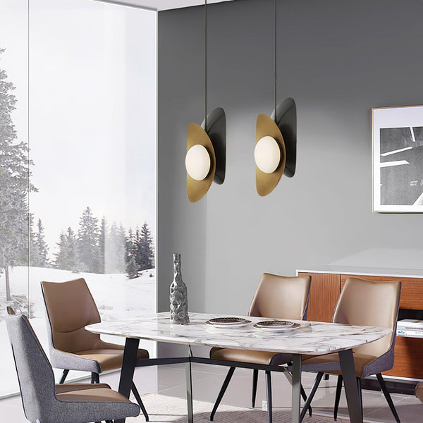 Golden Petal Pendant Lamp