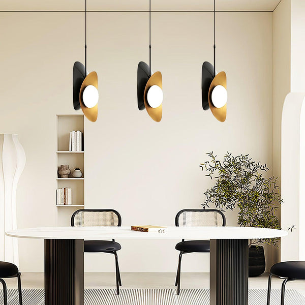 Golden Petal Pendant Lamp