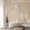Opal Arc Floor Lamp