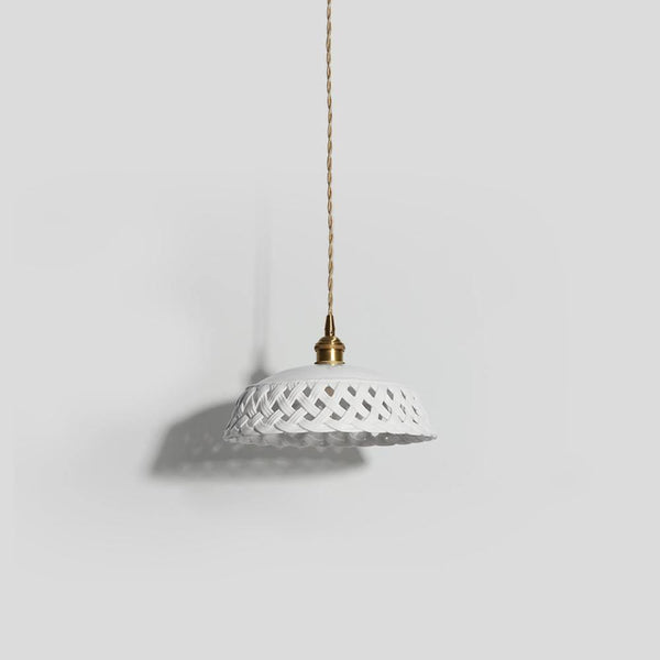 Openwork Ceramic Lamp