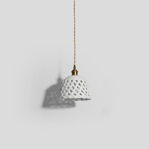 Openwork Ceramic Lamp