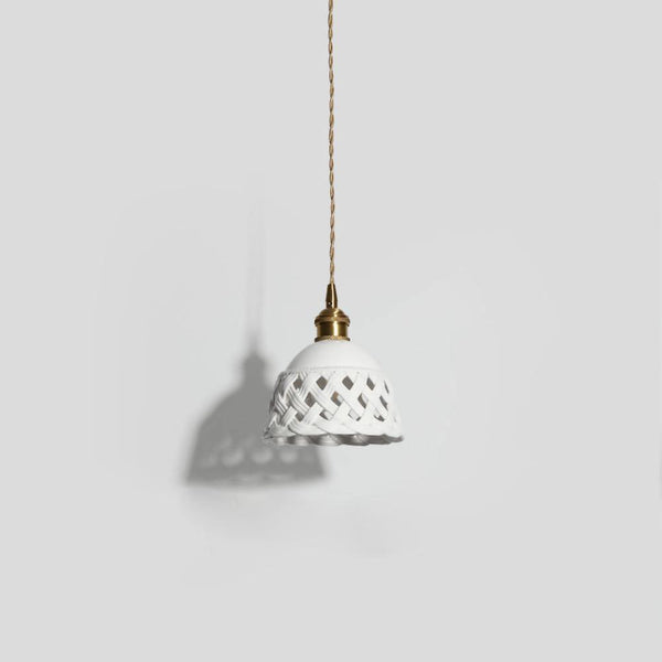 Openwork Ceramic Lamp