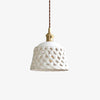 Openwork Ceramic Lamp