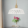 Openwork Ceramic Lamp