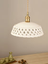 Openwork Ceramic Lamp