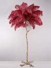 Ostrich Feather Floor Lamp