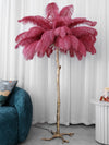 Ostrich Feather Floor Lamp
