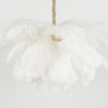 Ostrich Feather Pendant Lamp