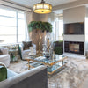 Ostrich Feather Floor Lamp