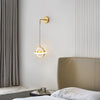 Oval Brass Wall Light