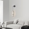 Oval Brass Wall Light
