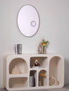 Oval Mirror Light