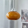 Oval Persimmon Pendant Light