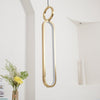 Led Oval Linear Pendant Light