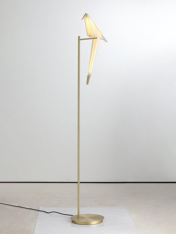 Paper Crane Floor Lamp