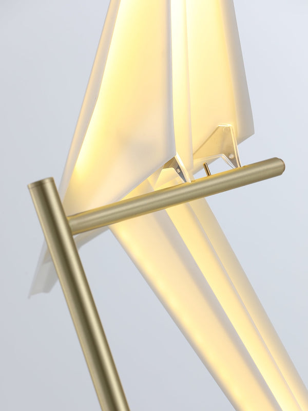 Paper Crane Floor Lamp