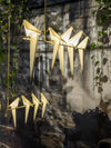 Paper Crane Bird Led Chandelier